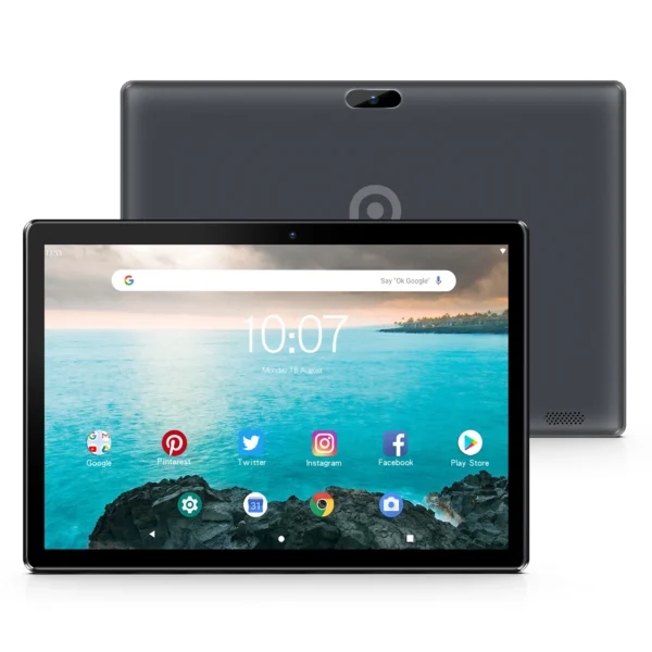PRITOM-Tablet PC com slot SIM, Android 10, 64 GB, Quad Core