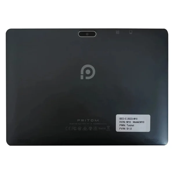 PRITOM Android 10 Tablet 10.1 Polegada 2GB RAM 64GB ROM Processador - Image 2