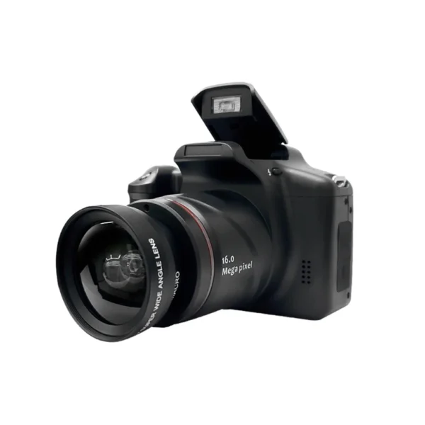 Professional Digital Display Camera para iniciantes, viagens, caminhadas