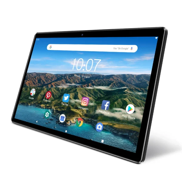 PRITOM-Tablet PC com slot SIM, Android 10, 64 GB, Quad Core - Image 2