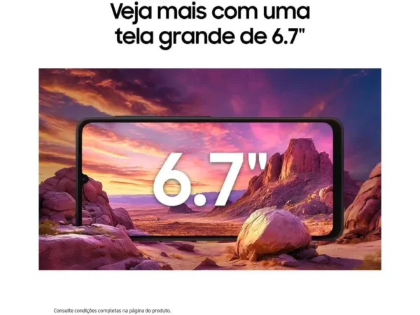 Smartphone Samsung Galaxy A06 128GB 4GB RAM Branco 6,7" Câm. Dupla + Selfie 8MP - Image 5